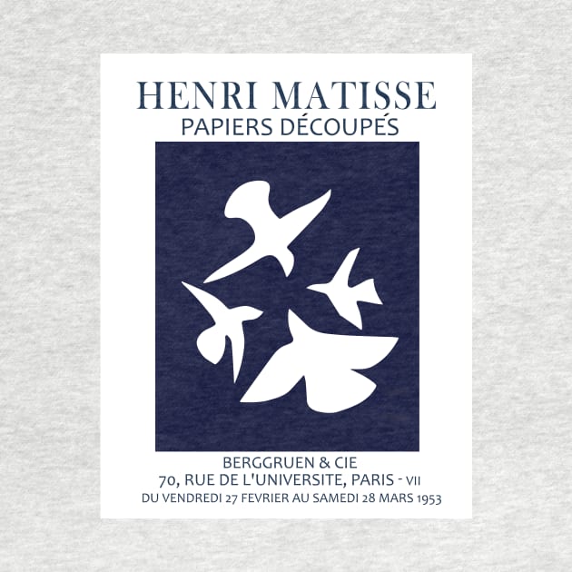 Papiers Découpés Henri Matisse  Exhibition poster by SouthPrints